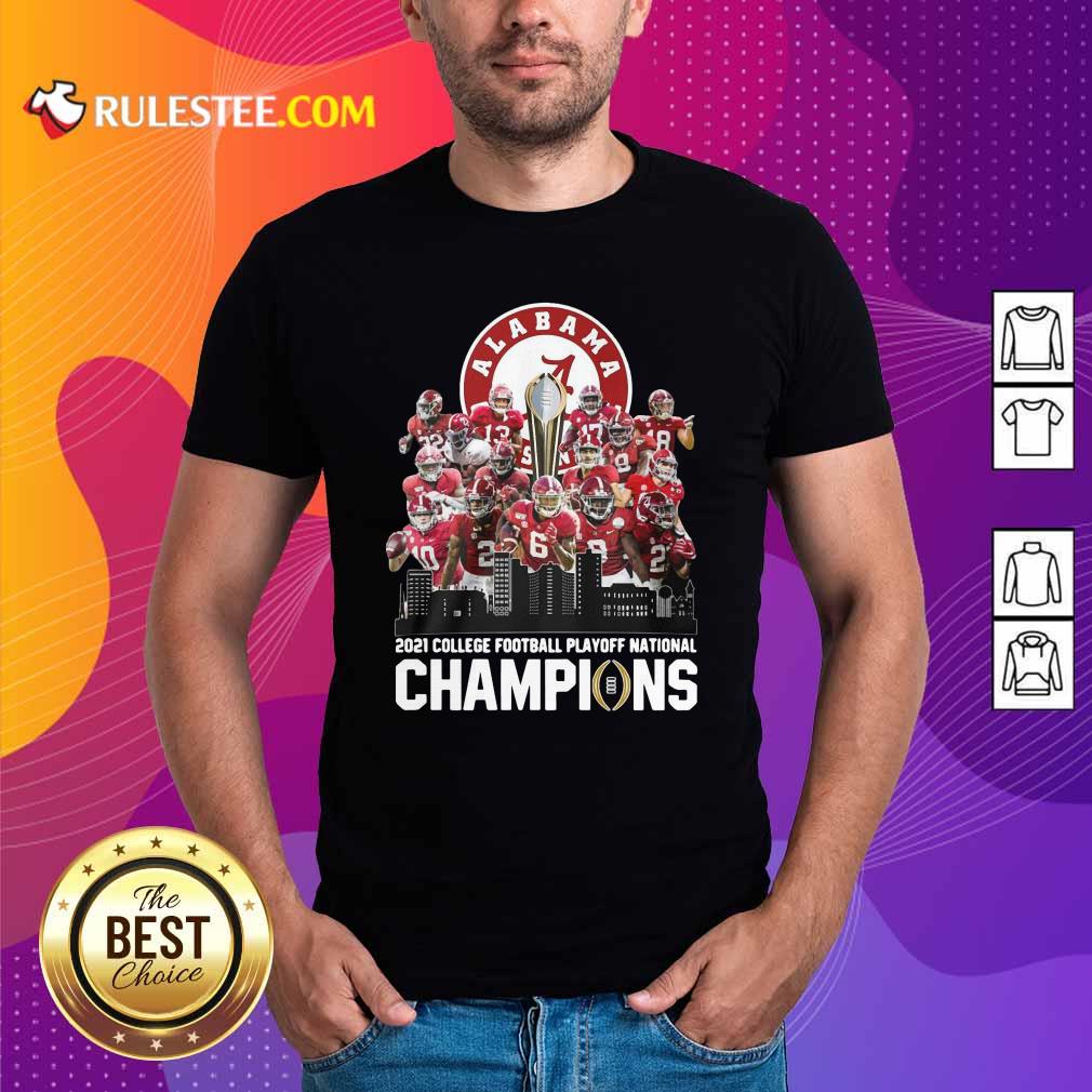 Original Alabama Crimson Tide 2021 College Football Playoff National Champions Shirt