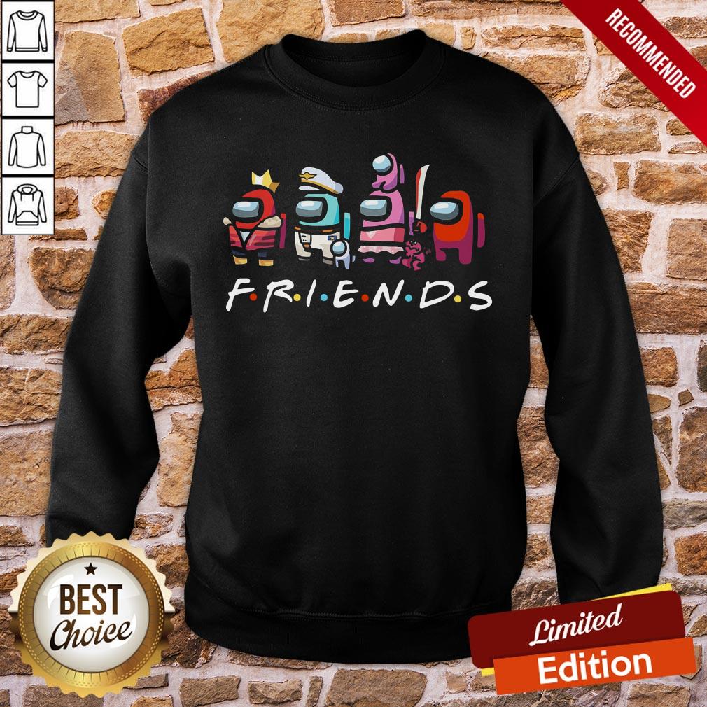 Original Among Us Friends Shirt - Image 4