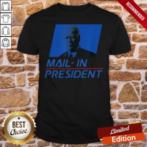 Original Anti Joe Biden Mail In President Trump Election Fraud 2020 Shirt