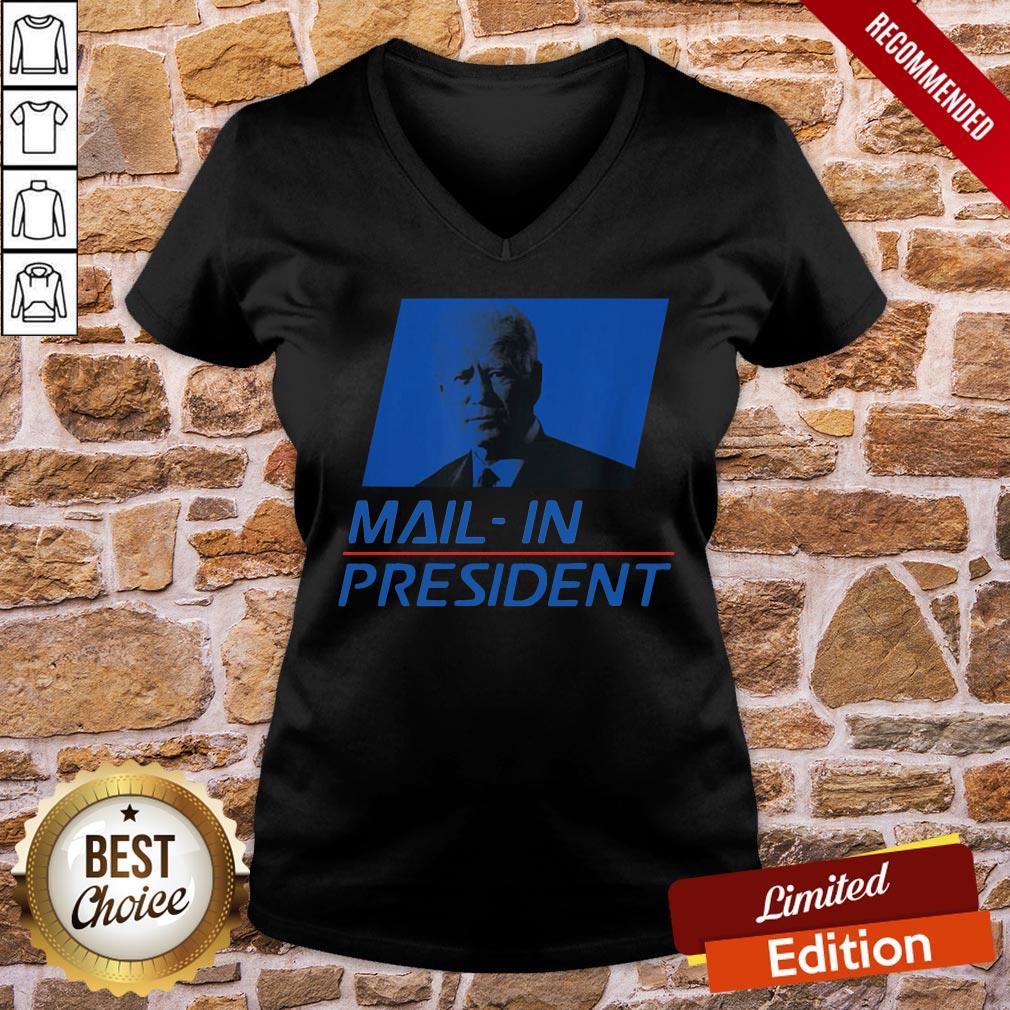 Original Anti Joe Biden Mail In President Trump Election Fraud 2020 Shirt - Image 2