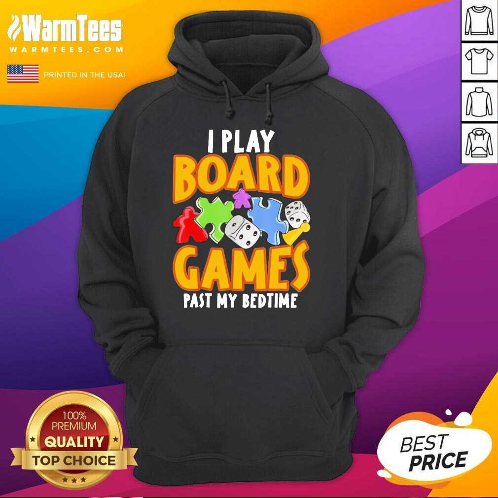 Original Autism I Play Board Games Past My Bedtime Shirt - Image 2