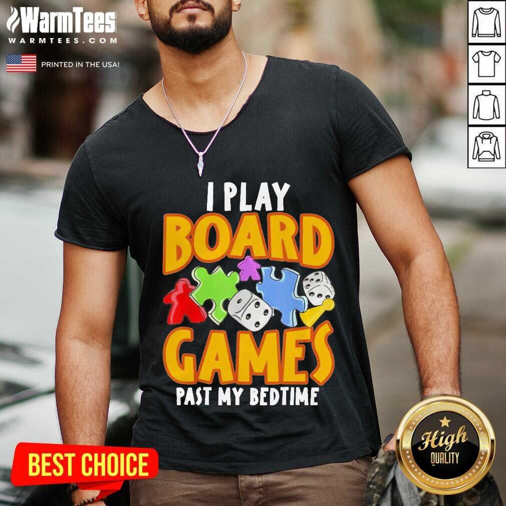 Original Autism I Play Board Games Past My Bedtime Shirt - Image 5