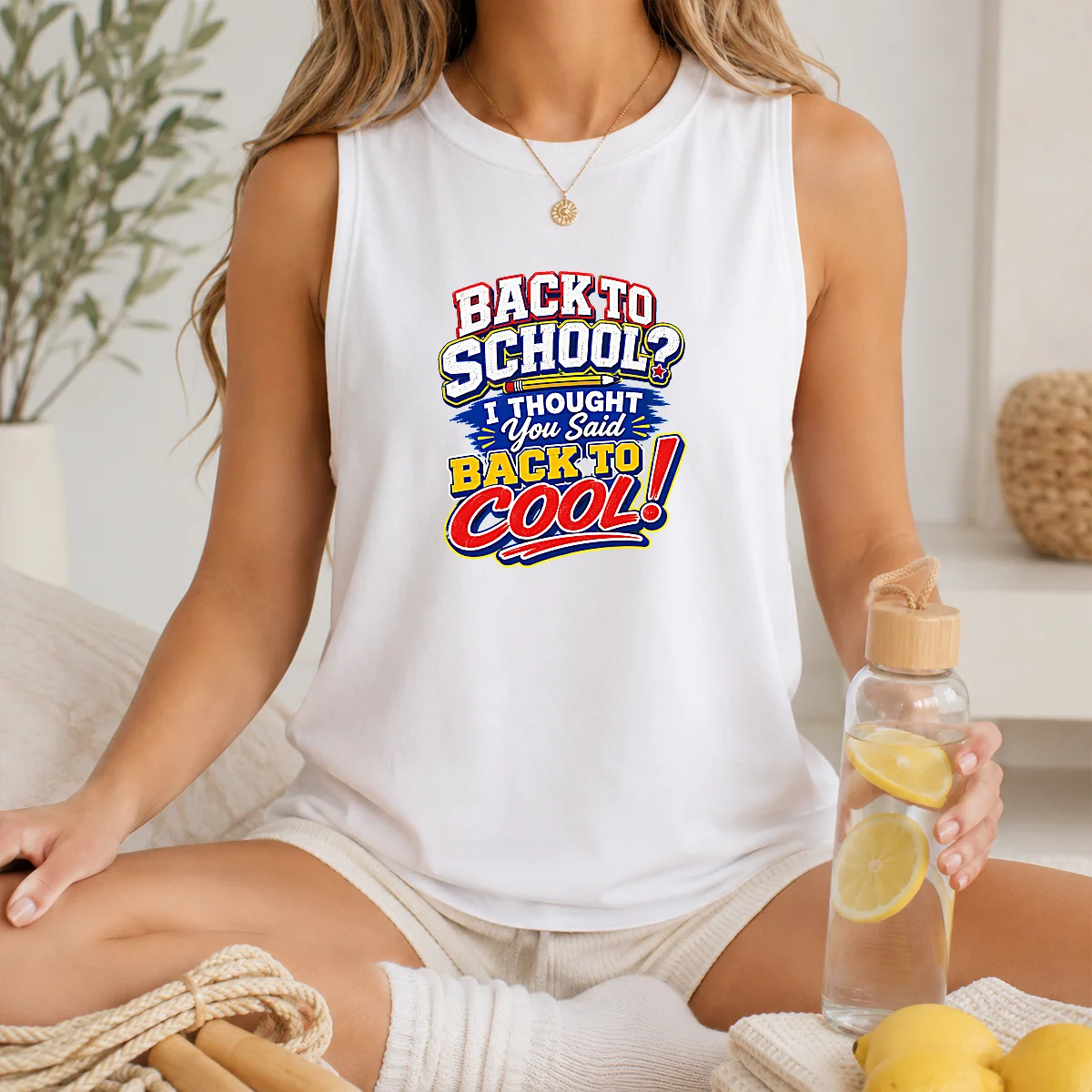 Original Back To School Typography With Cheeky Slogan Shirt - Image 6