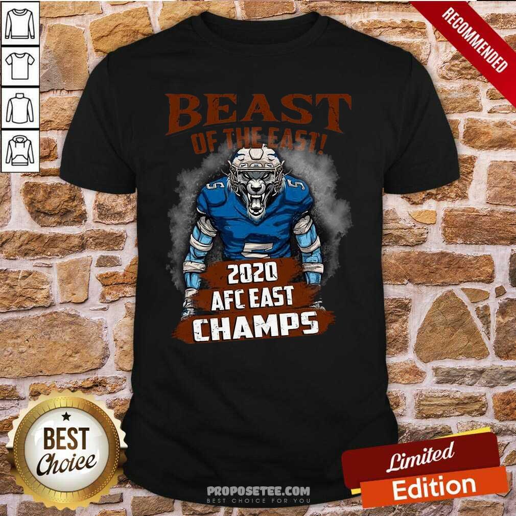 Original Beast Of The East 2020 Afc East Champs Shirt
