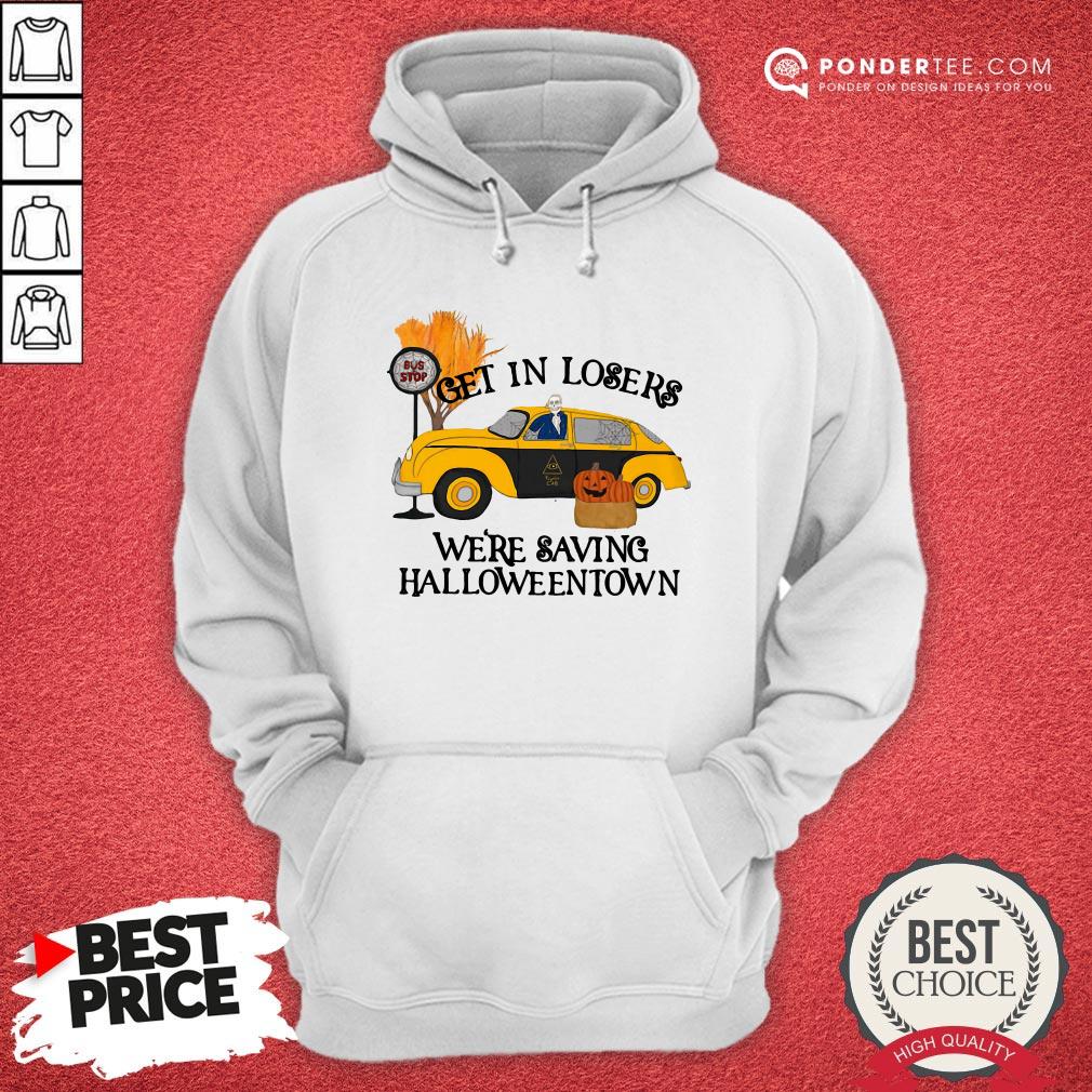 Original Benny Taxi Driver Get In Losers We're Saving Halloweentown Shirt - Image 5