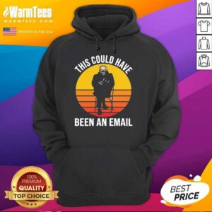 Alternative view of Original Bernie This Could Have Been An Email Sunset Shirt