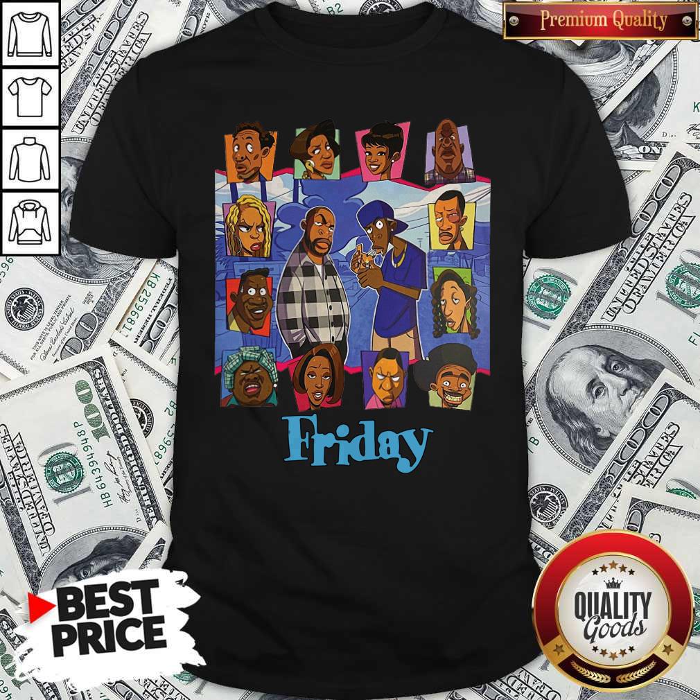 Original Black Lives Matter Friday The Animated Series Shirt
