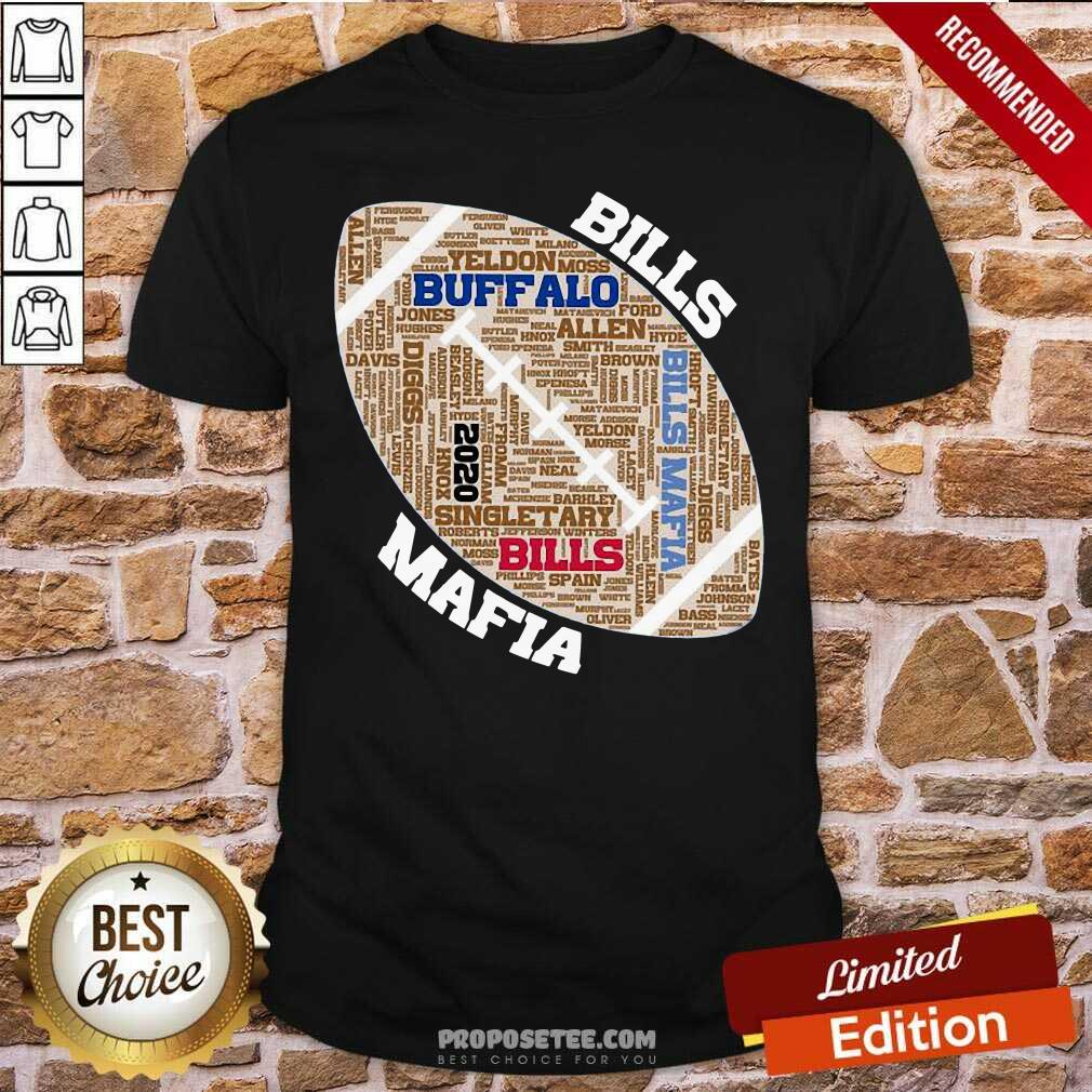 Original Buffalo Bills Mafia Yeldon 2020 Rugby Ball Shirt