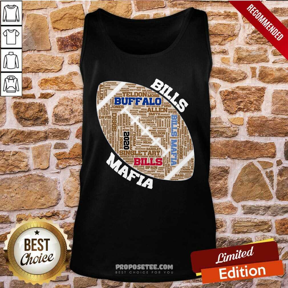 Original Buffalo Bills Mafia Yeldon 2020 Rugby Ball Shirt - Image 4