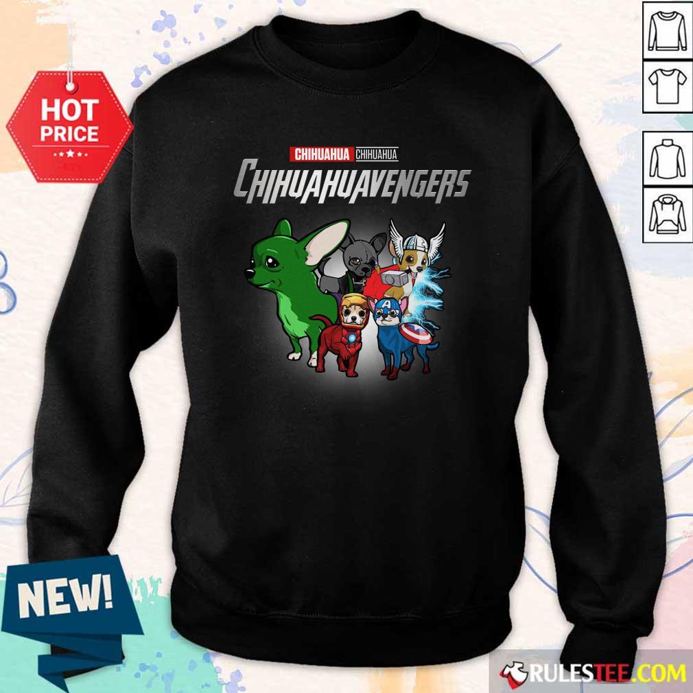 Original Chihuahua Marvel Avengers Chihuahuavengers Shirt - Image 5