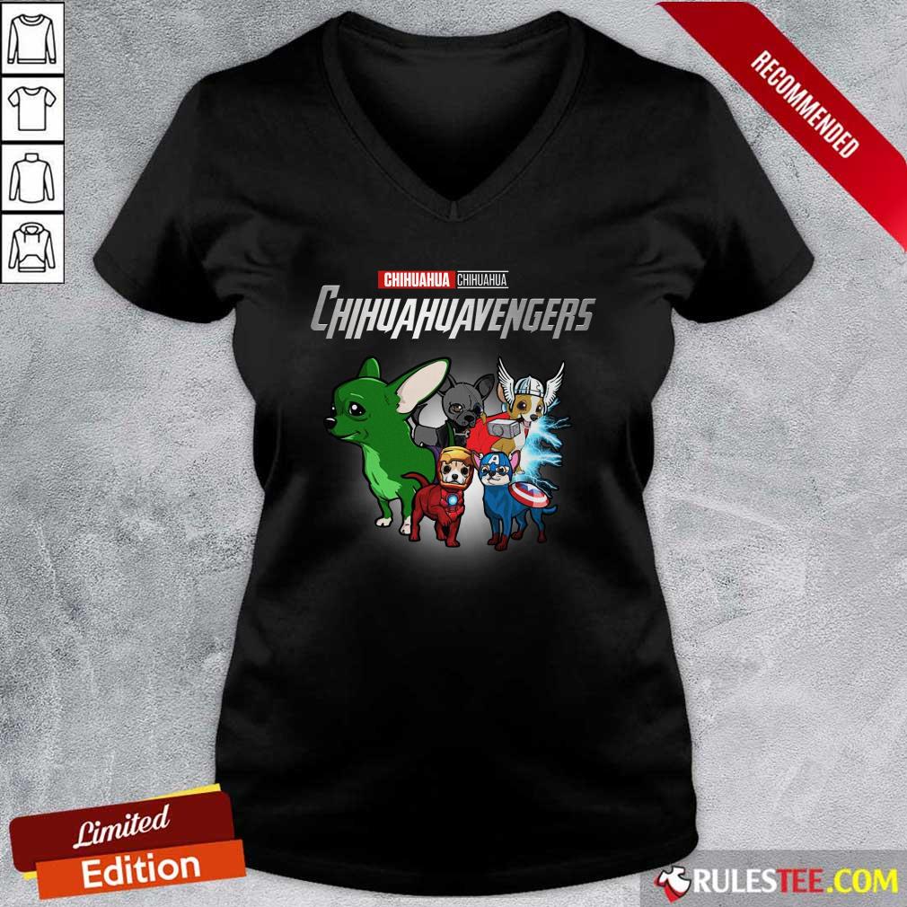 Original Chihuahua Marvel Avengers Chihuahuavengers Shirt - Image 3