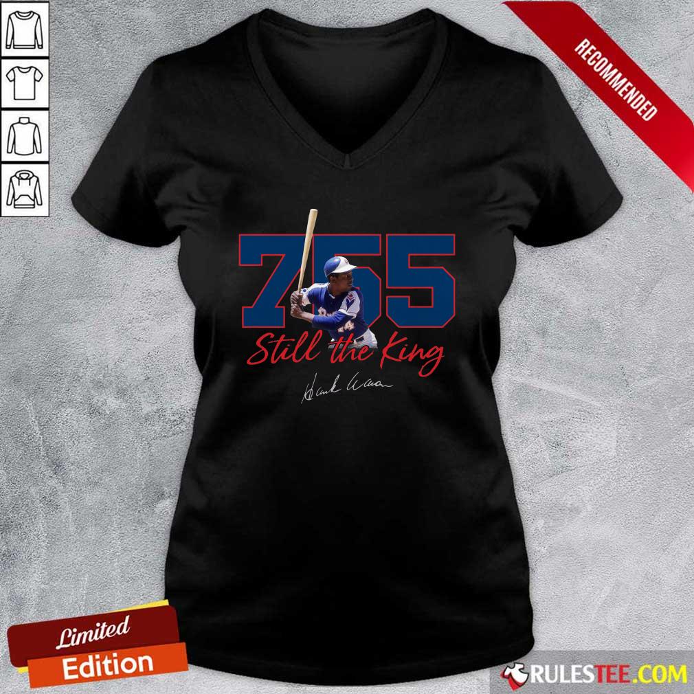 Original Corked Bat 755 Still The King Signature 2021 Shirt - Image 5