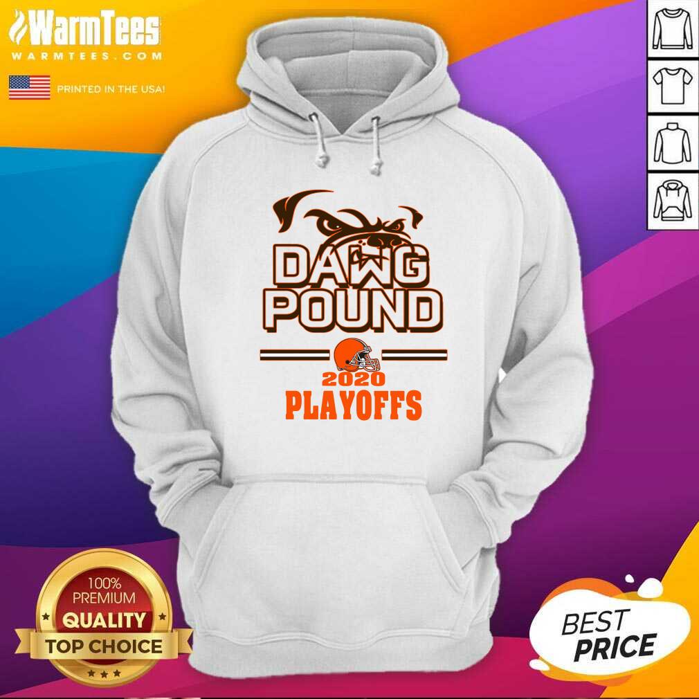 Original Dawg Pound 2020 Playoffs Cleveland Browns Shirt - Image 2
