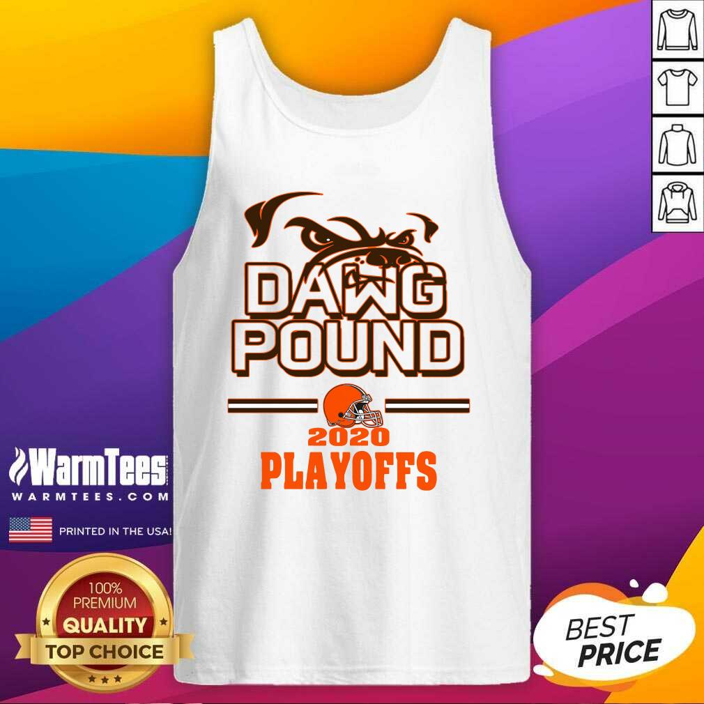 Original Dawg Pound 2020 Playoffs Cleveland Browns Shirt - Image 4