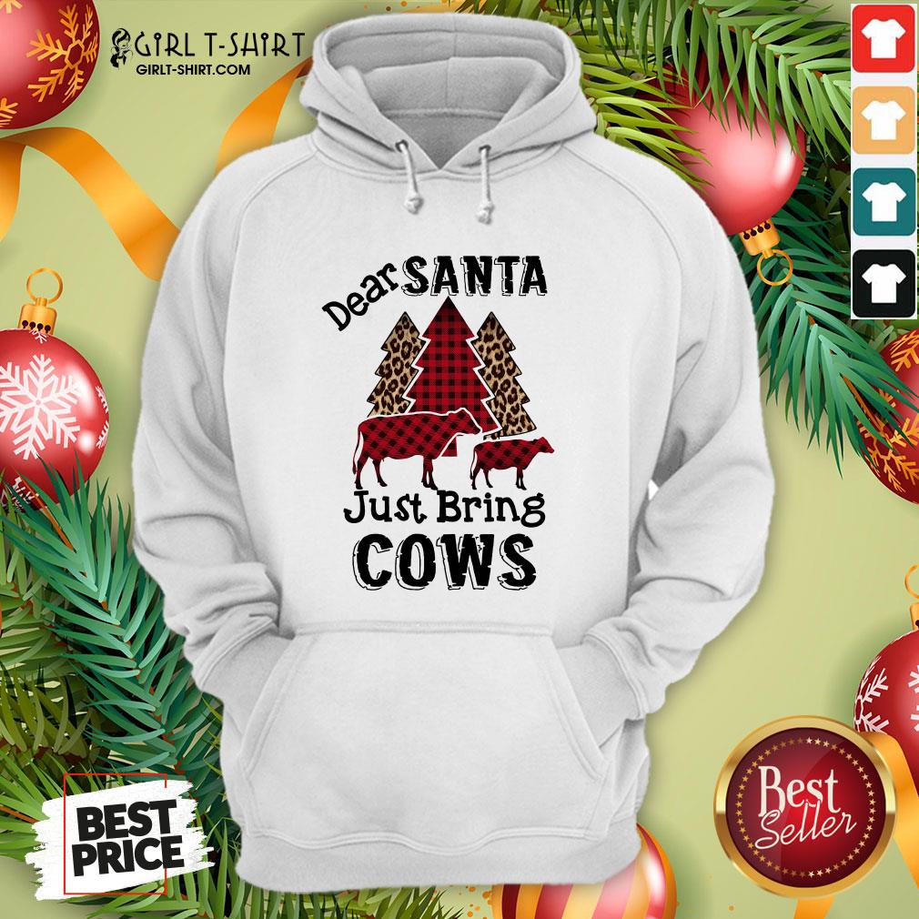 Original Dear Santa Just Bring Cows Shirt - Image 5