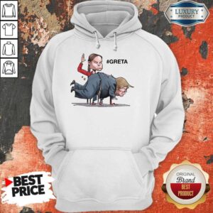 Alternative view of Original Donald Trump #Greta The Adult In The Room Shirt