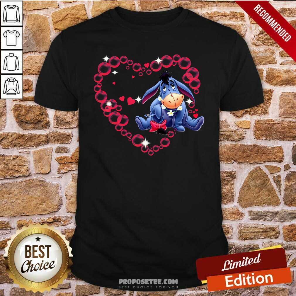 Original Eeyore Heart Valentines Day Shirt