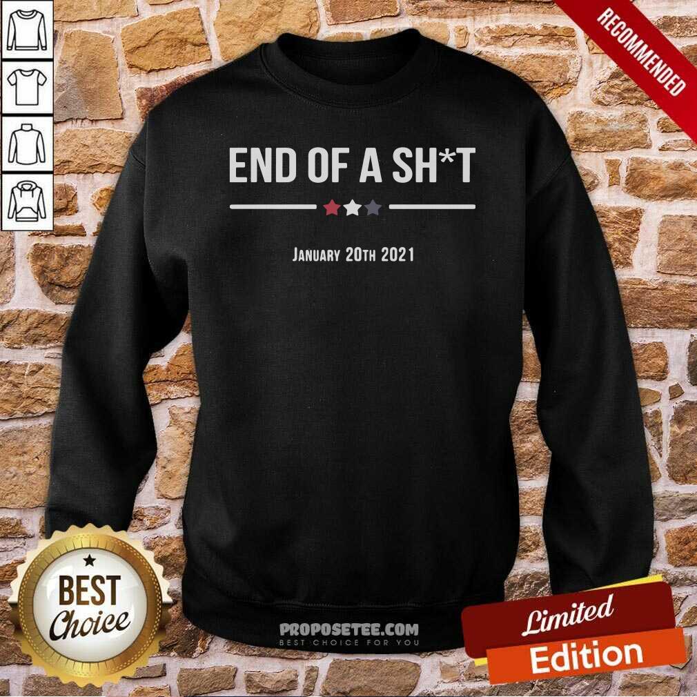 Original End Of A Sht January 20th 2021 Shirt - Image 4