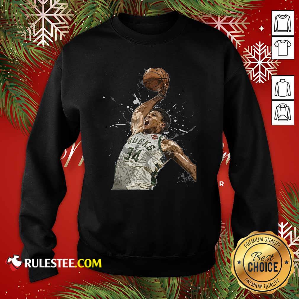 Original Giannis Antetokounmpo 34 Bucks Jersey Basketball Shirt - Image 5
