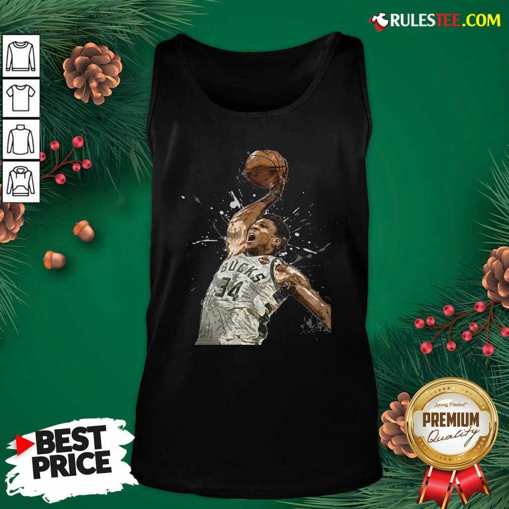 Original Giannis Antetokounmpo 34 Bucks Jersey Basketball Shirt - Image 4