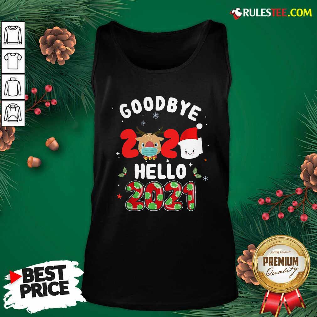 Original Goodbye 2020 Toilet Paper Santa Hello 2021 Shirt - Image 4
