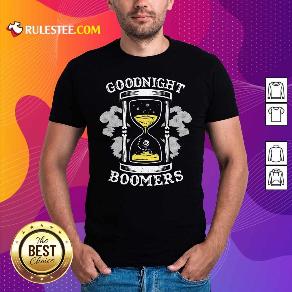 Original Goodnight Boomers Skeleton Shirt