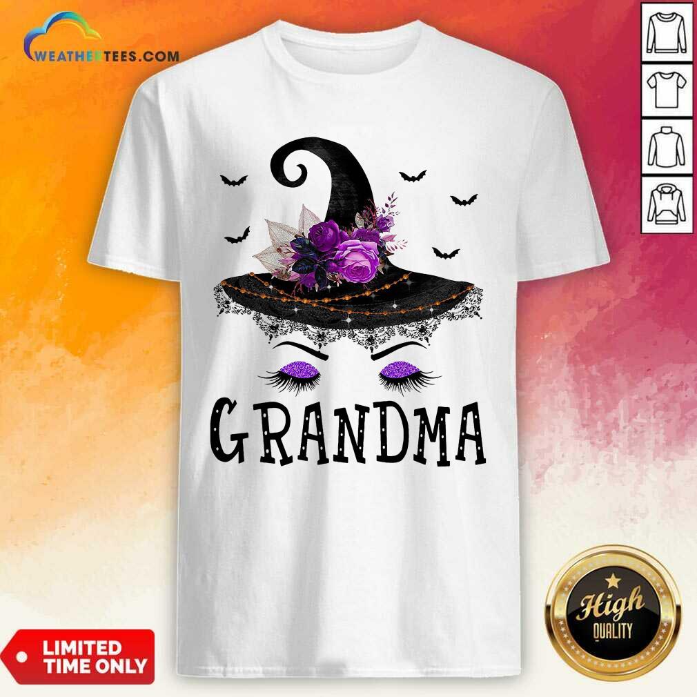 Original Grandma Witch Hat Halloween Shirt