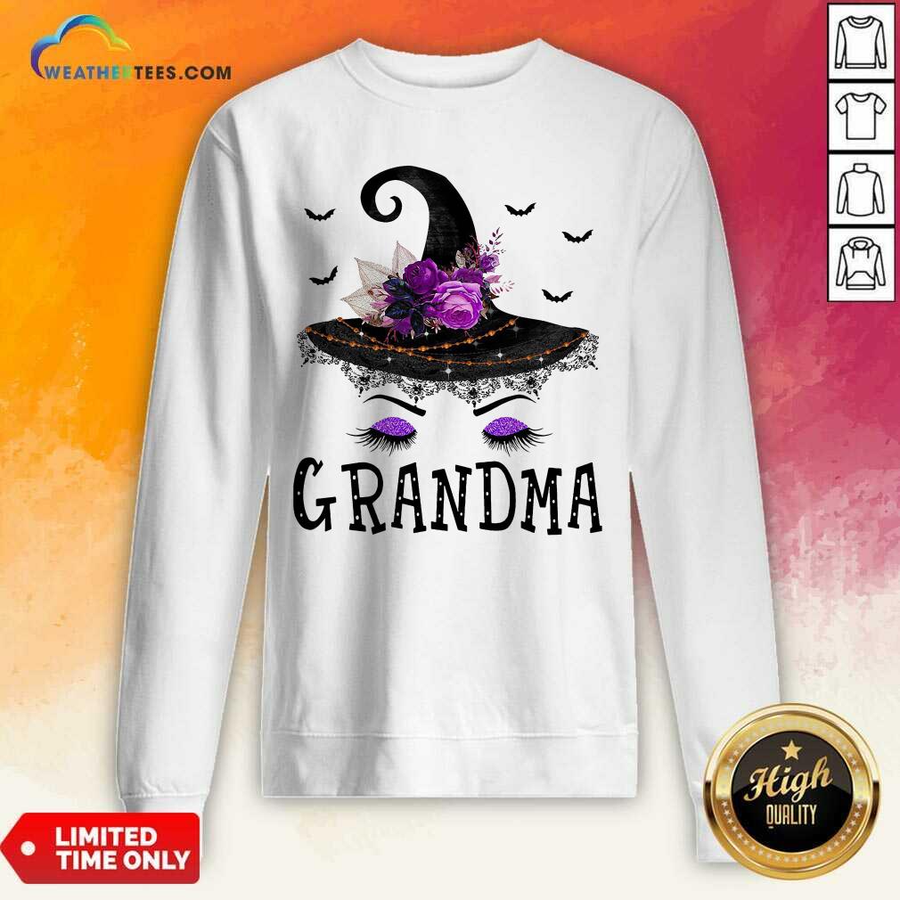 Original Grandma Witch Hat Halloween Shirt - Image 2