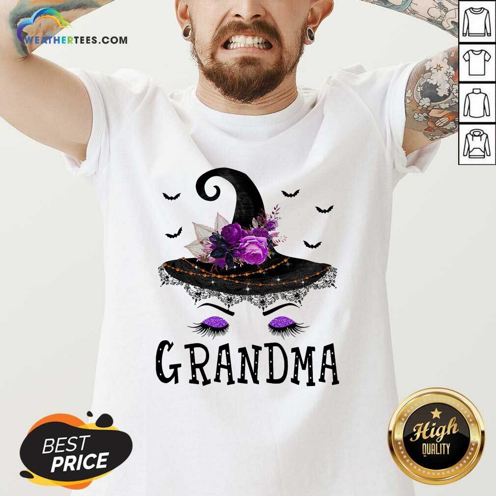 Original Grandma Witch Hat Halloween Shirt - Image 3