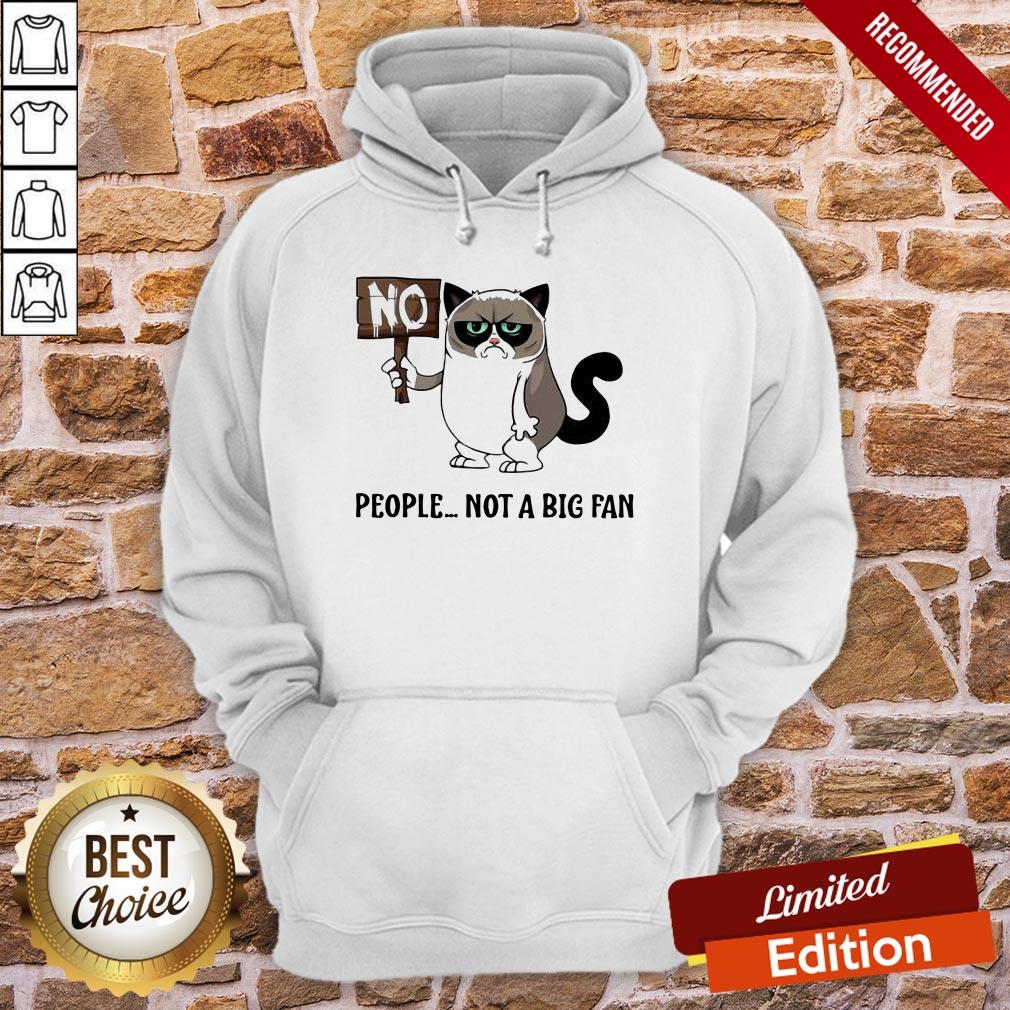 Original Grumpy Cat People Not A Big Fan Shirt - Image 5