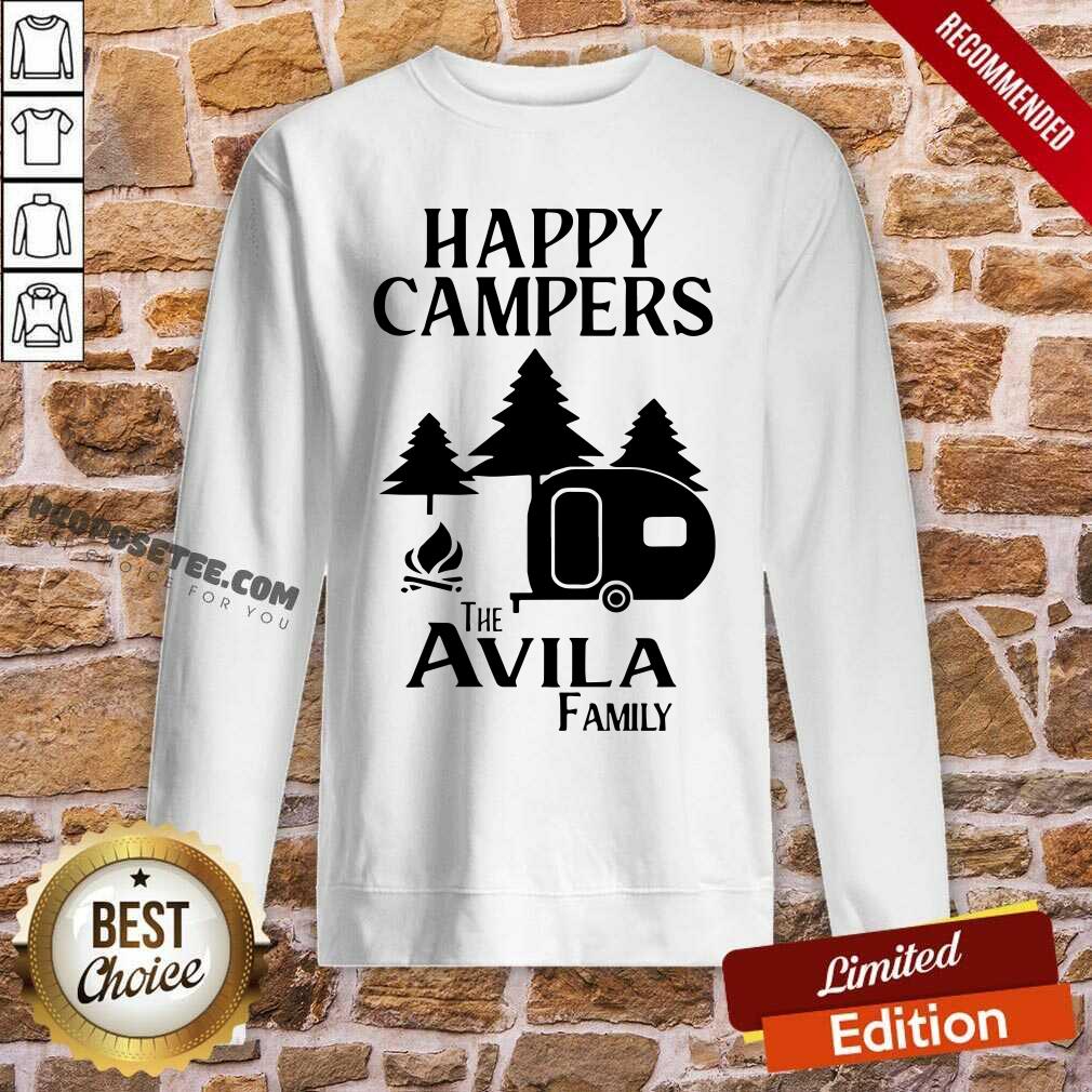 Original Happy Campers The Avila Family Shirt - Image 5