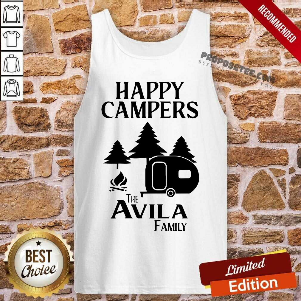 Original Happy Campers The Avila Family Shirt - Image 4