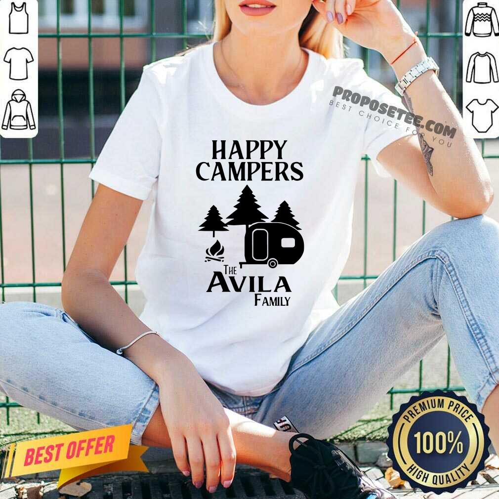 Original Happy Campers The Avila Family Shirt - Image 3