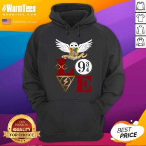 Alternative view of Original Hogwarts Love 9 34 Shirt