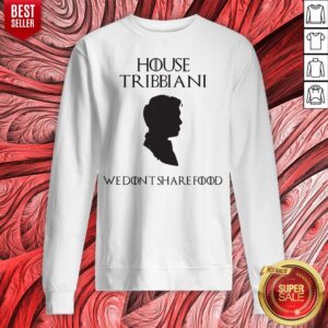 Alternative view of Original House Tribbiani We Don't Share Food Shirt