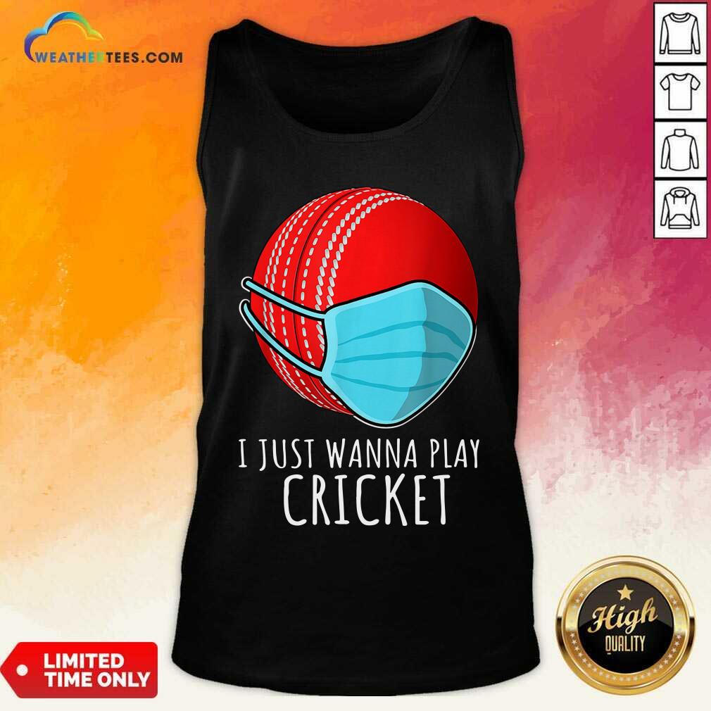 Original I Just Wanna Play Cricket Shirt - Image 3