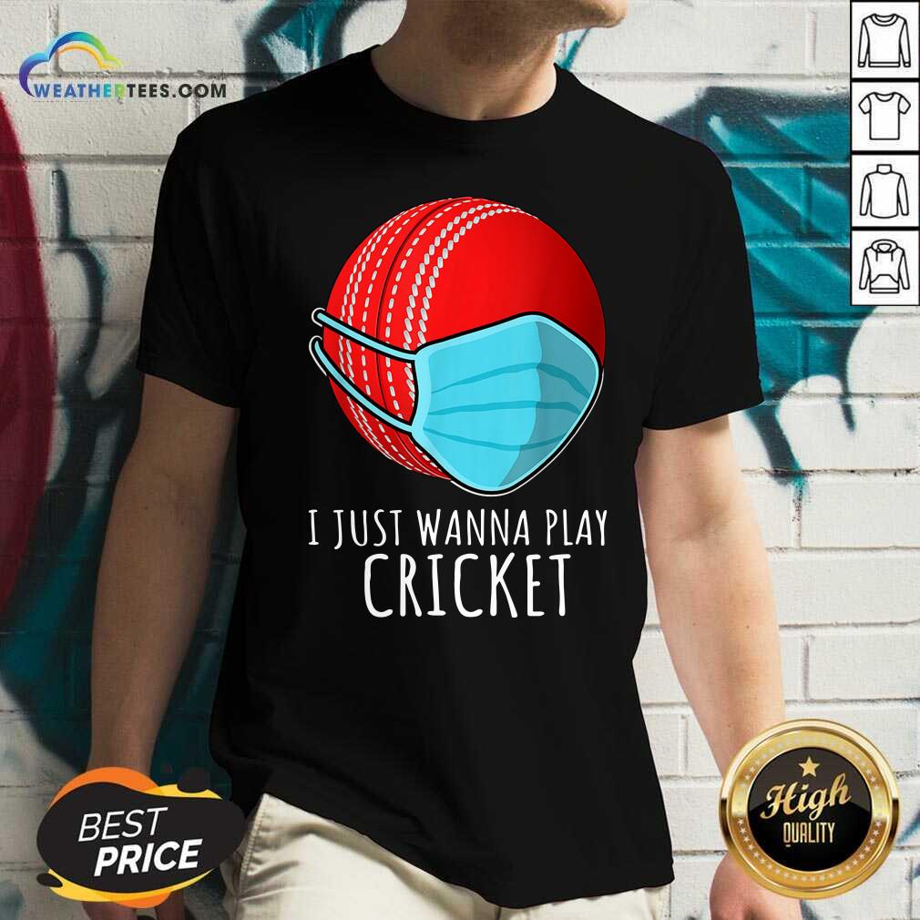 Original I Just Wanna Play Cricket Shirt - Image 2