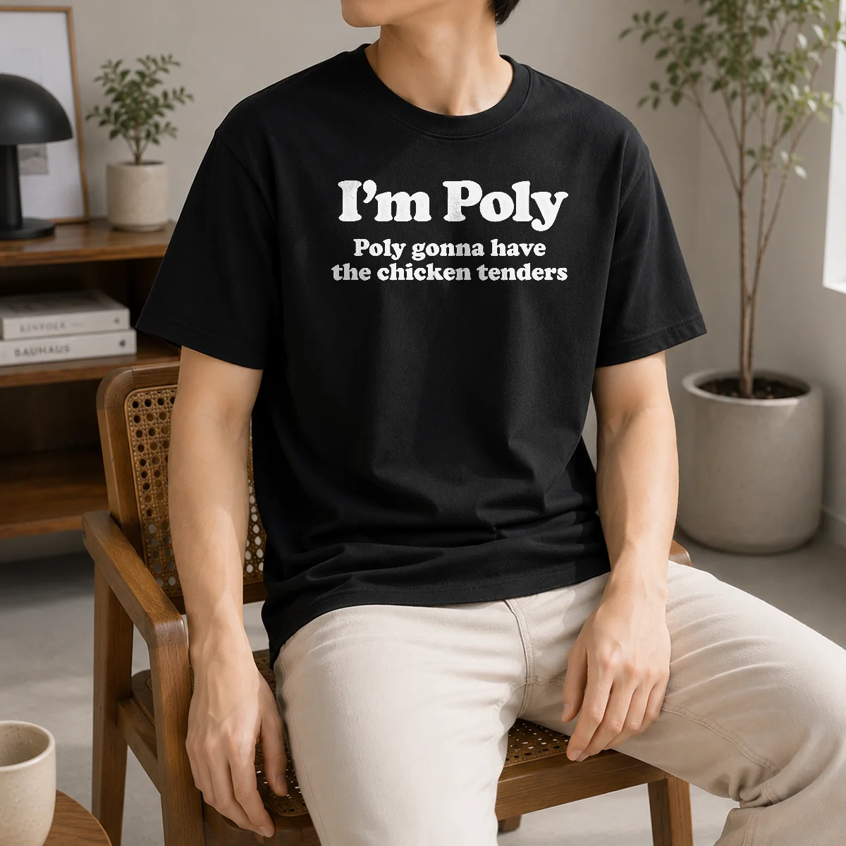 Original I'm Poly Poly Gonna Have The Chicken Tenders Shirt