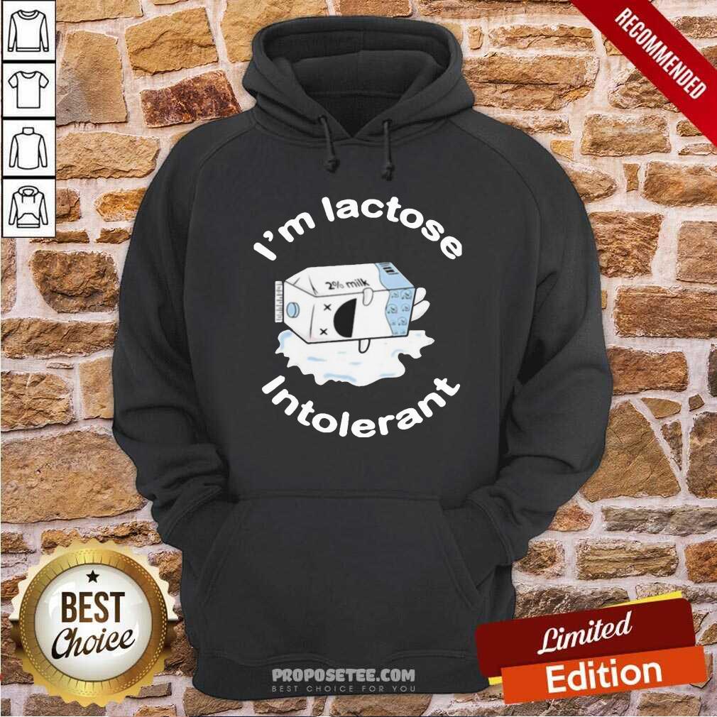 Original I’m Lactose Intolerant Milk Shirt - Image 2