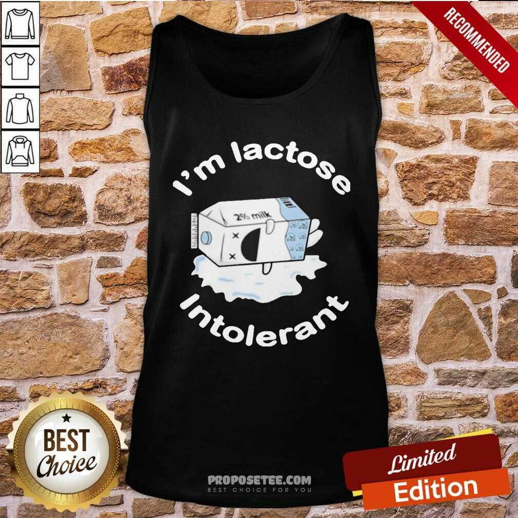 Original I’m Lactose Intolerant Milk Shirt - Image 4