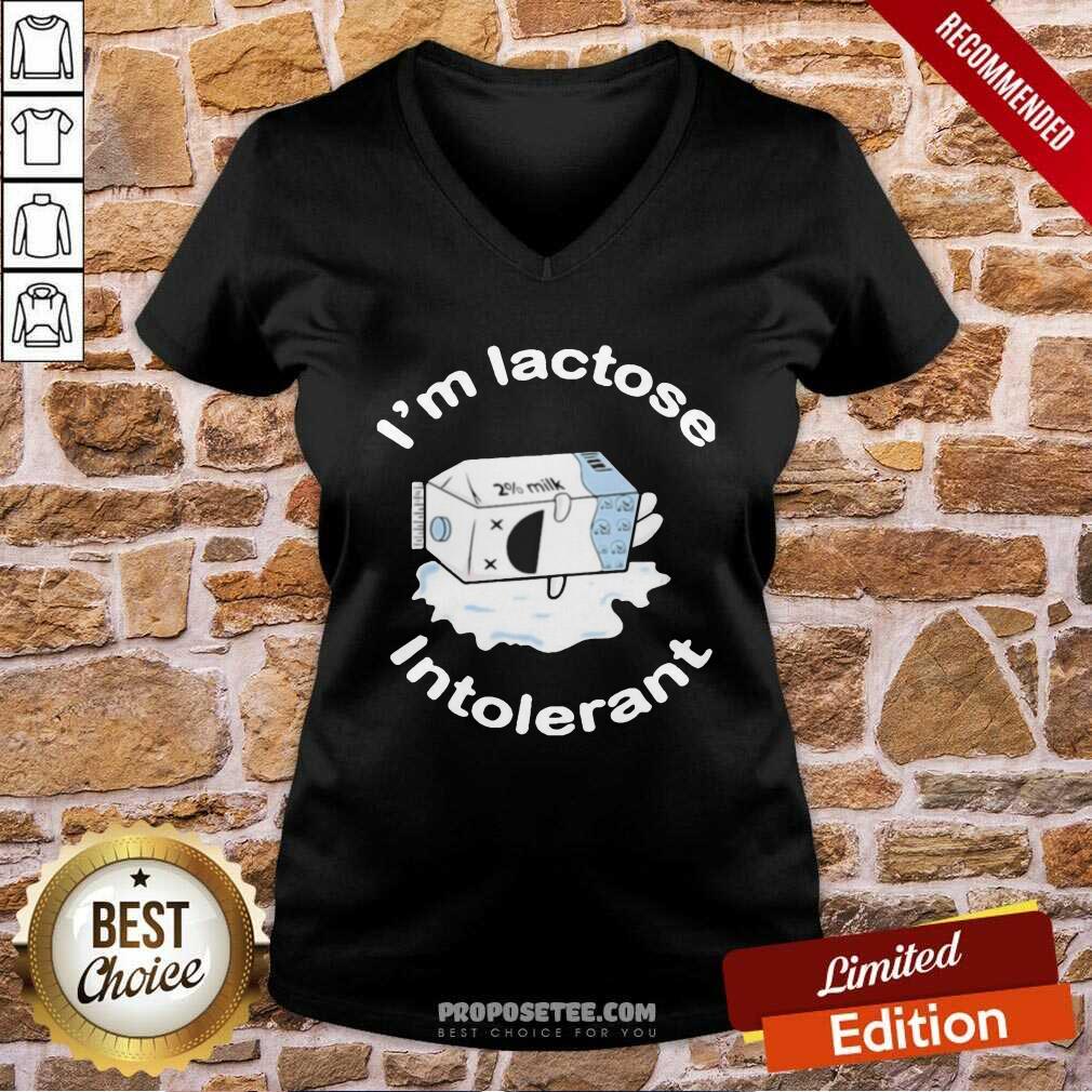 Original I’m Lactose Intolerant Milk Shirt - Image 3