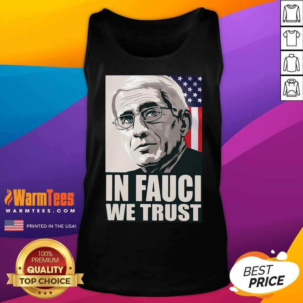 Original In Fauci We Trust American Flag Shirt - Image 4