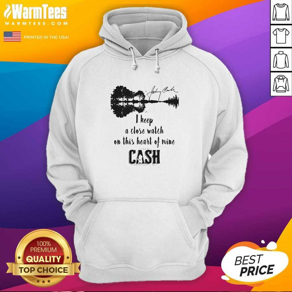 Original Johnny Cash I Keep A Close Watch On This Heart Of Mine Cash Signature Shirt - Image 2