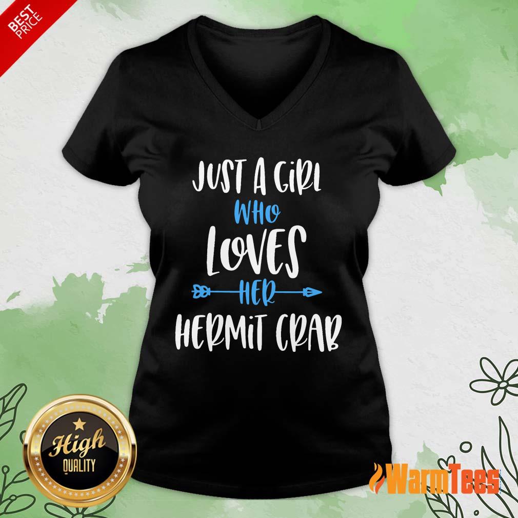 Original Just A Girl Who Loves Her Hermit Crab Shirt - Image 5