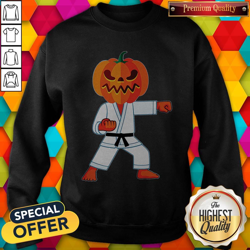 Original KARATE Pumpkin Shirt - Image 5