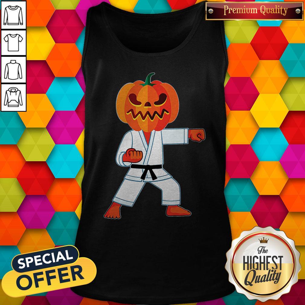Original KARATE Pumpkin Shirt - Image 4