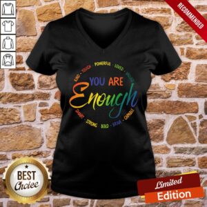 Alternative view of Original Kind Tough Powerful Loved Valued You Are Enough Smart Strong Bold Brave Capable Shirt