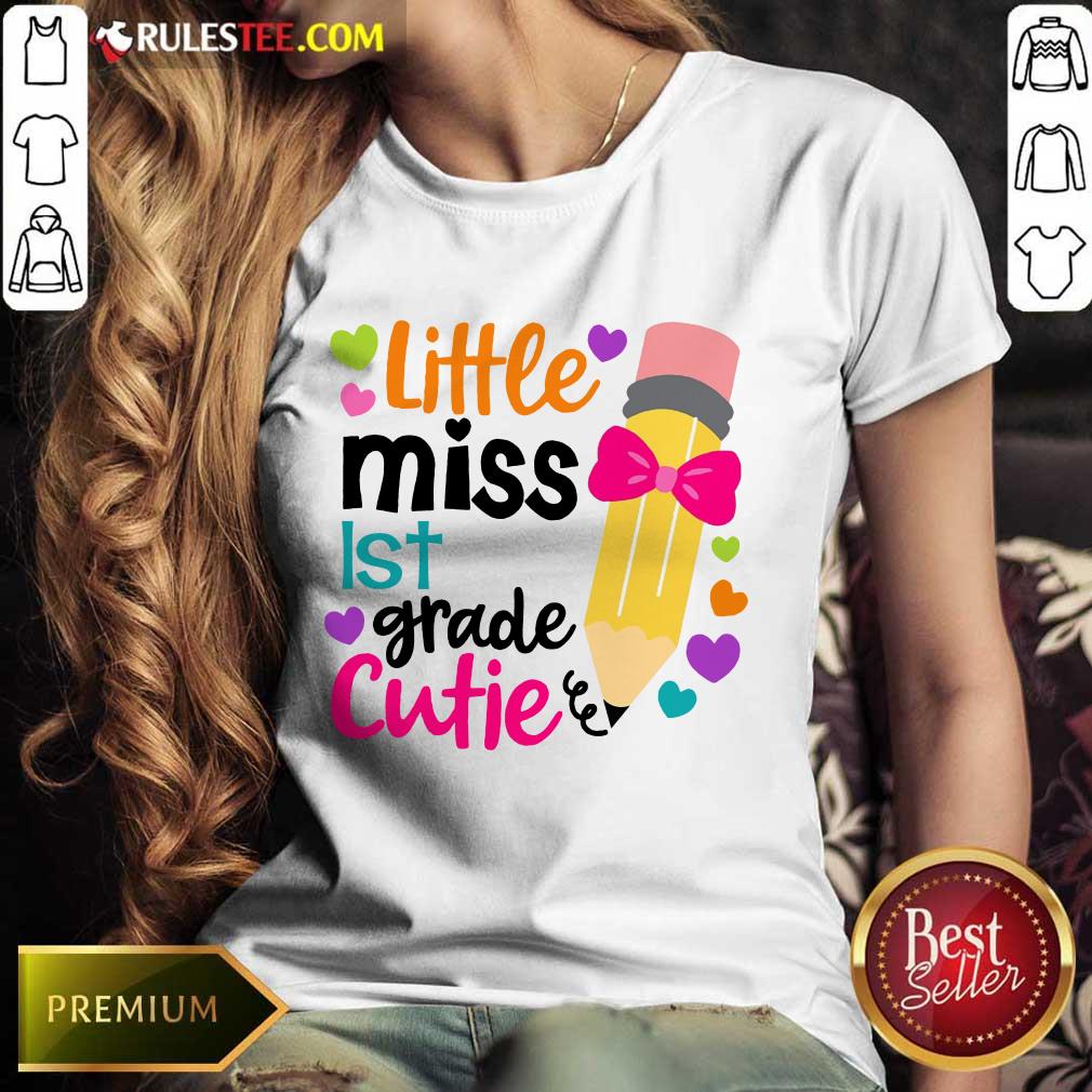 Original Little Miss 1st Grade Cutie Shirt - Image 3