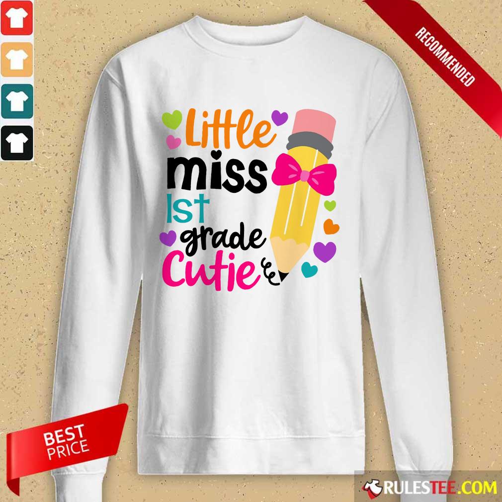 Original Little Miss 1st Grade Cutie Shirt - Image 2