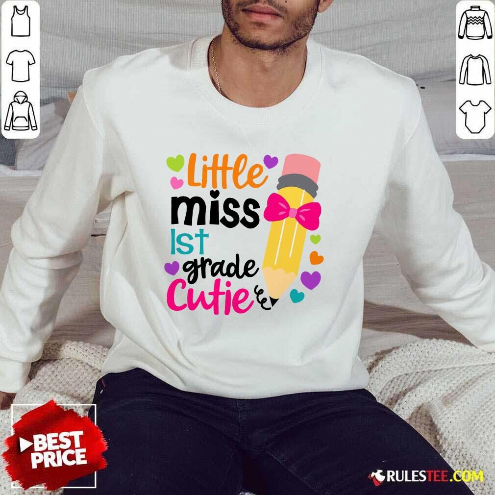 Original Little Miss 1st Grade Cutie Shirt - Image 5